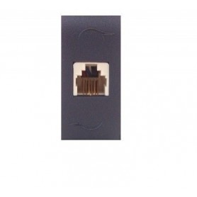 Presa telefono RJ11 4 contatti cod.7764.4