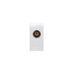 Presa TV  coax 9,5mm terminale cod.7658