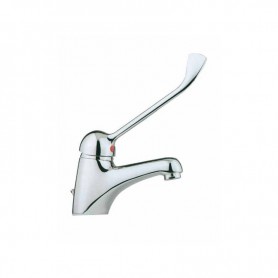 Miscelatore monocomando con leva clinica