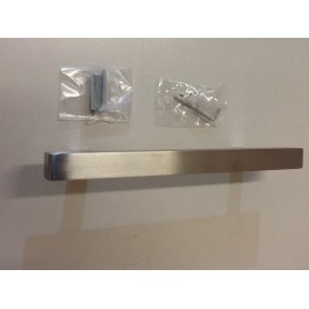Manettone quadro dritto lung. 300 mm - interasse 210 mm