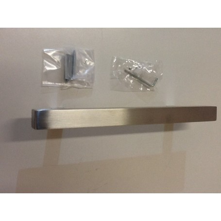 Manettone quadro dritto lung. 300 mm - interasse 210 mm