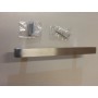 Manettone quadro dritto lung. 300 mm - interasse 210 mm