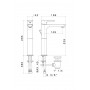 Miscelatore monocomando slate