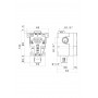Miscelatore monocomando incasso slate