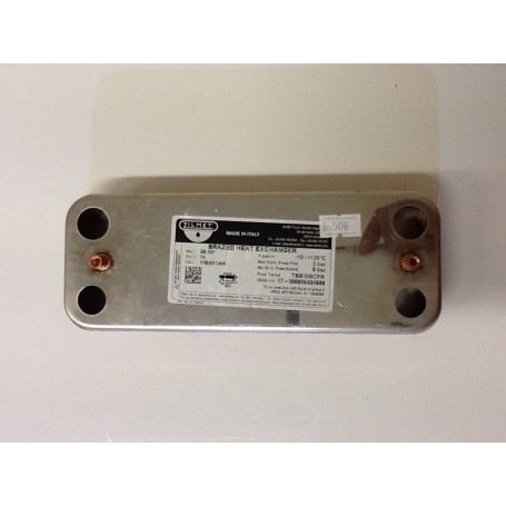 Scambiatore 14P.  Util.ARISTON/MTS  " ZB207Ar14 "